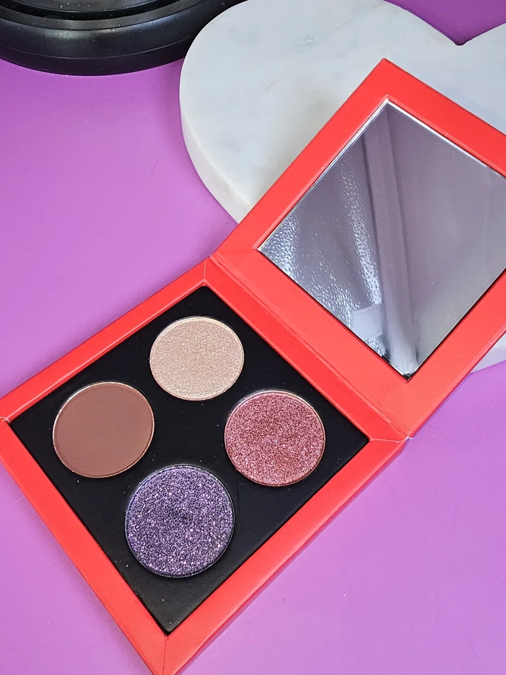 Pat McGrath 4-Pan Eyeshadow Quartet in Plum, Rose, Brown and Champagne